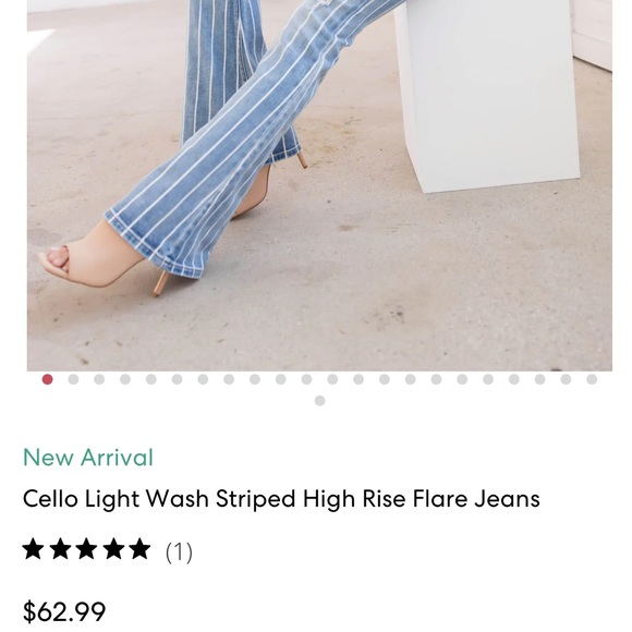 CELLO Flare High Waisted Jeans - Picture 9 of 10